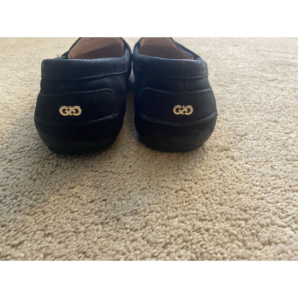 Cole Haan Womens Black Suede Penny Loafer Drivers Women’s Size 7.5 - Picture 6 of 8